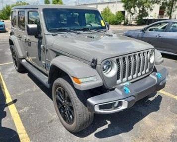used 2022 Jeep Wrangler Unlimited 4xe car, priced at $32,999