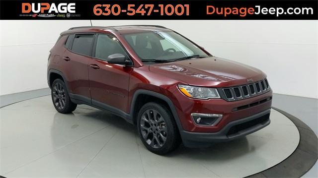 used 2021 Jeep Compass car, priced at $21,901