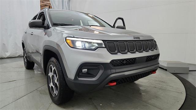 used 2022 Jeep Compass car, priced at $24,750