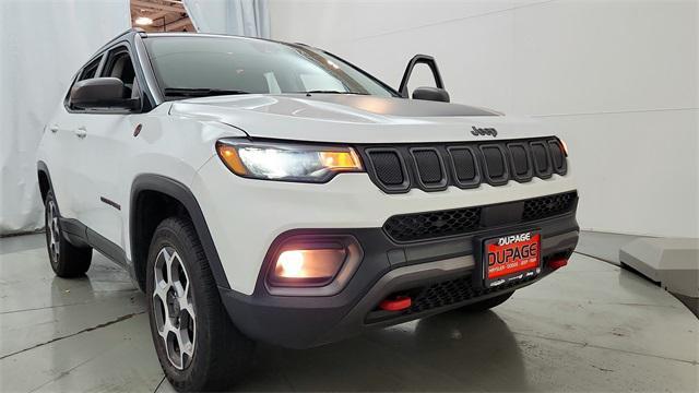 used 2022 Jeep Compass car, priced at $21,888