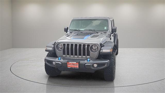 used 2022 Jeep Wrangler Unlimited 4xe car, priced at $33,500