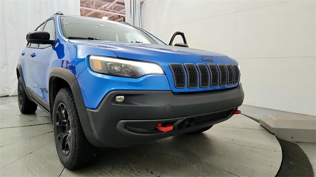 used 2022 Jeep Cherokee car, priced at $23,358