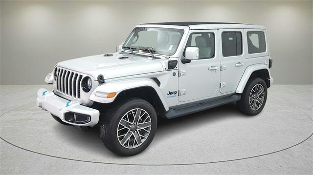 used 2022 Jeep Wrangler Unlimited 4xe car, priced at $33,999