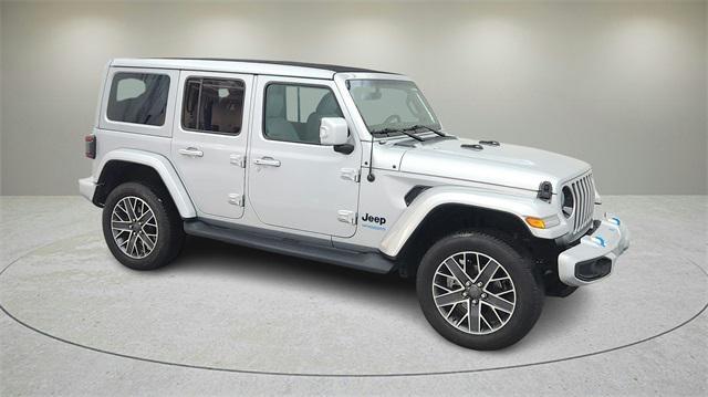 used 2022 Jeep Wrangler Unlimited 4xe car, priced at $33,999