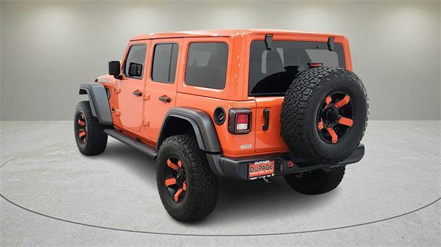 used 2023 Jeep Wrangler car, priced at $39,285