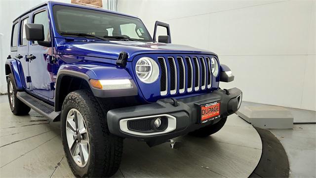used 2020 Jeep Wrangler Unlimited car, priced at $28,933