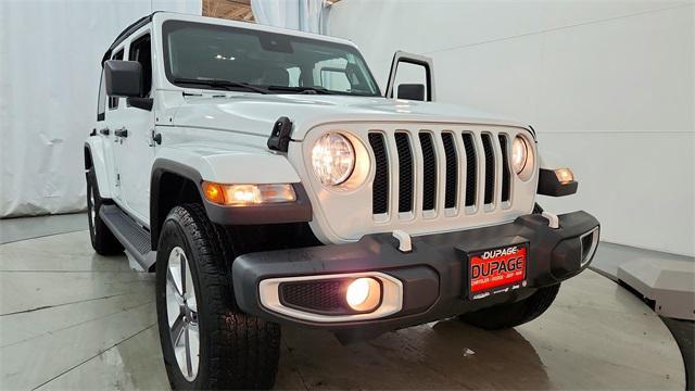 used 2022 Jeep Wrangler Unlimited car, priced at $32,888