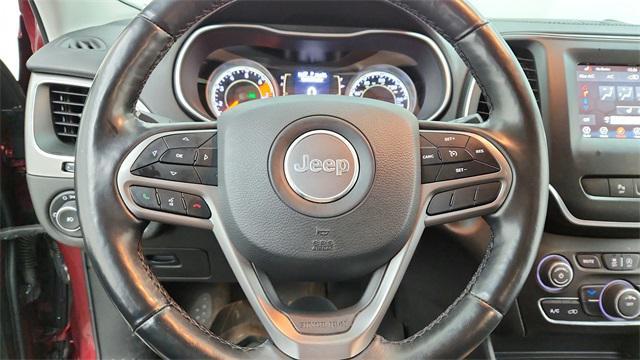 used 2019 Jeep Cherokee car, priced at $15,638