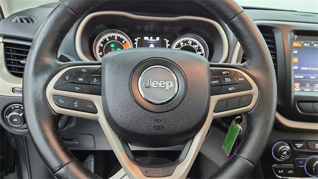 used 2017 Jeep Cherokee car, priced at $13,324