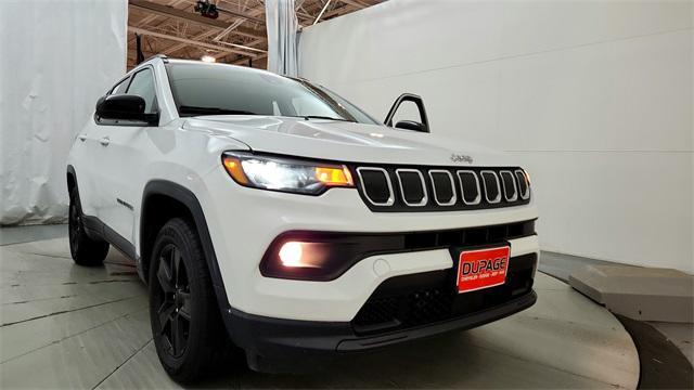 used 2022 Jeep Compass car, priced at $19,555