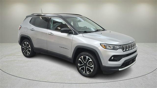 used 2022 Jeep Compass car, priced at $21,999