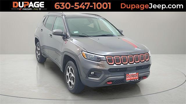 used 2022 Jeep Compass car, priced at $22,687