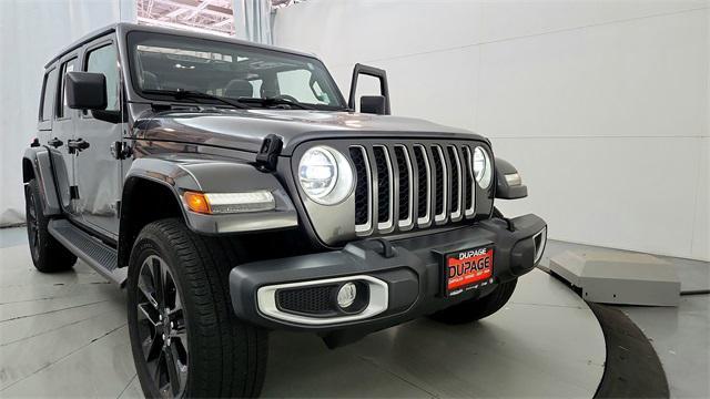 used 2021 Jeep Wrangler Unlimited 4xe car, priced at $29,244
