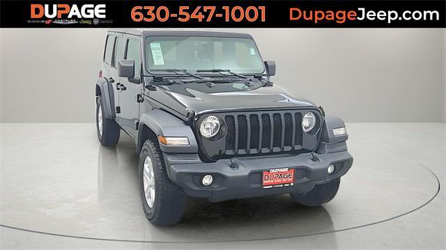 used 2018 Jeep Wrangler Unlimited car, priced at $22,999