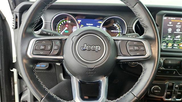 used 2022 Jeep Wrangler Unlimited 4xe car, priced at $32,745