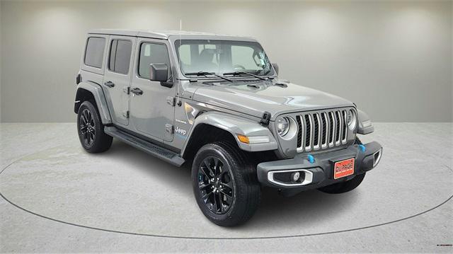 used 2022 Jeep Wrangler Unlimited 4xe car, priced at $32,745