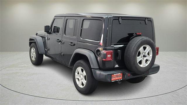 used 2021 Jeep Wrangler Unlimited car, priced at $29,203
