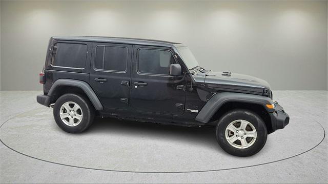 used 2021 Jeep Wrangler Unlimited car, priced at $29,203