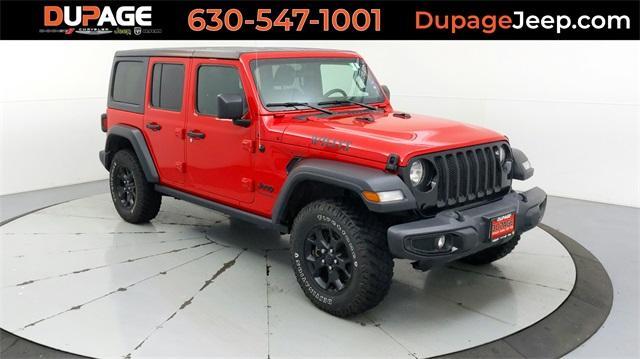 used 2021 Jeep Wrangler Unlimited car, priced at $30,986