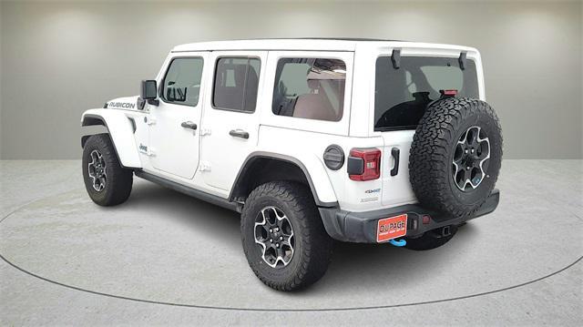 used 2022 Jeep Wrangler Unlimited 4xe car, priced at $34,555