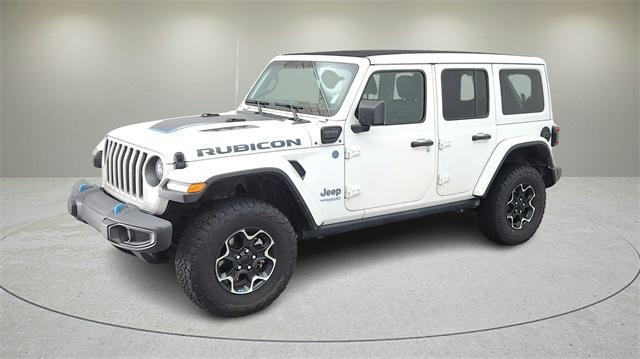 used 2022 Jeep Wrangler Unlimited 4xe car, priced at $34,555