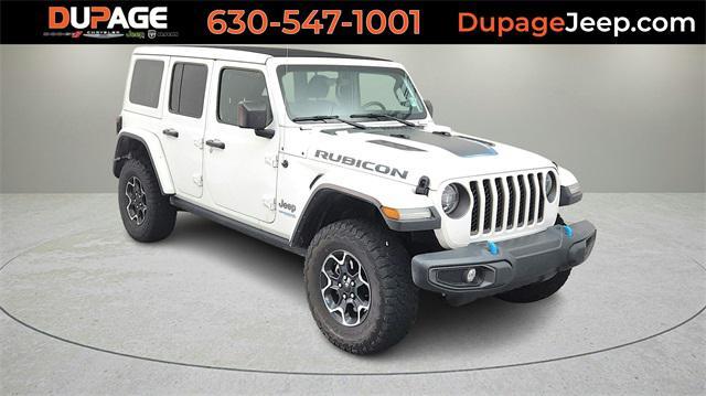 used 2022 Jeep Wrangler Unlimited 4xe car, priced at $34,555