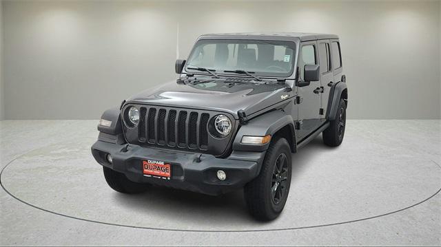 used 2022 Jeep Wrangler Unlimited car, priced at $31,333