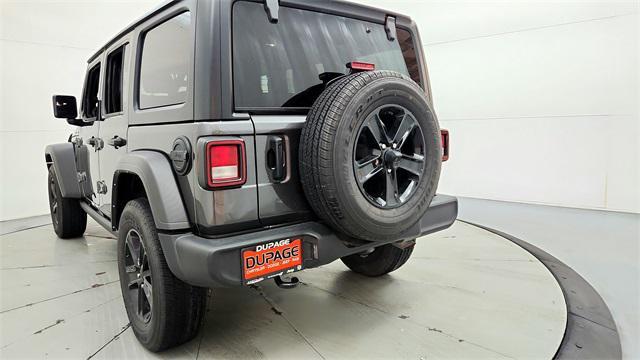 used 2022 Jeep Wrangler Unlimited car, priced at $31,333