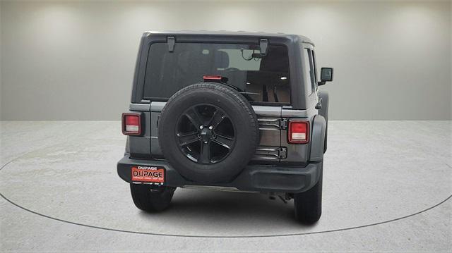 used 2022 Jeep Wrangler Unlimited car, priced at $31,333