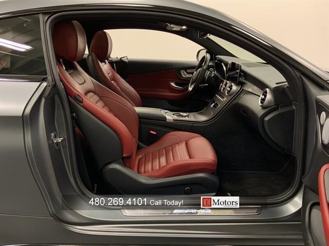 used 2022 Mercedes-Benz AMG C 43 car, priced at $45,901