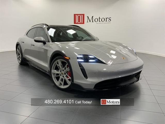 used 2022 Porsche Taycan Cross Turismo car, priced at $106,901