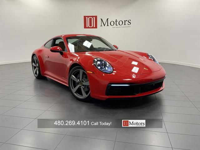 used 2024 Porsche 911 car, priced at $161,901