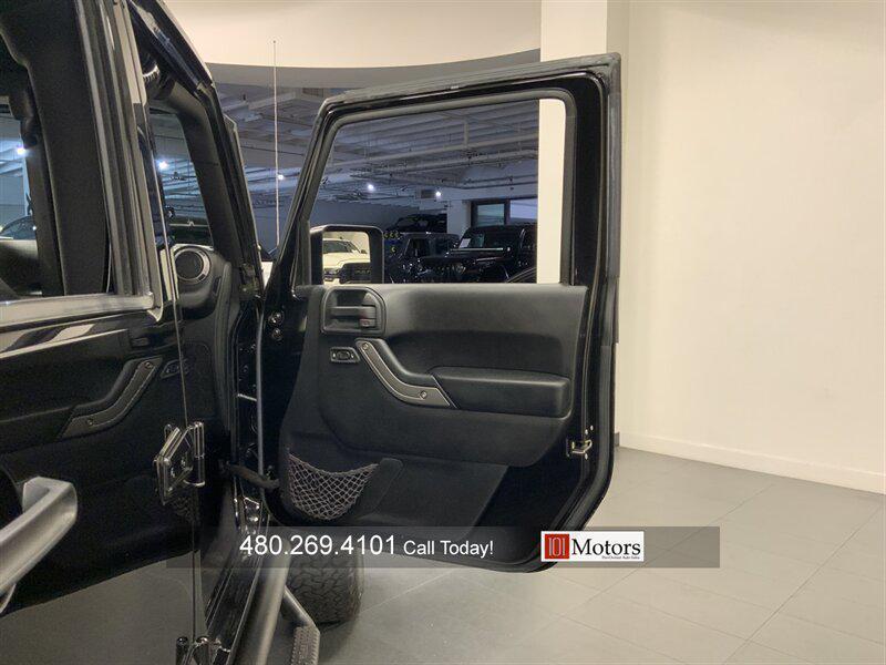 used 2015 Jeep Wrangler Unlimited car, priced at $19,901