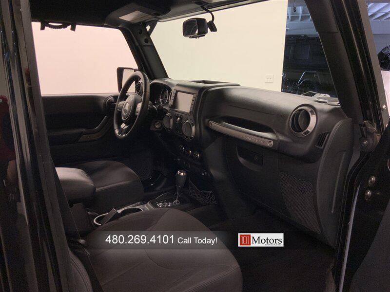 used 2015 Jeep Wrangler Unlimited car, priced at $19,901