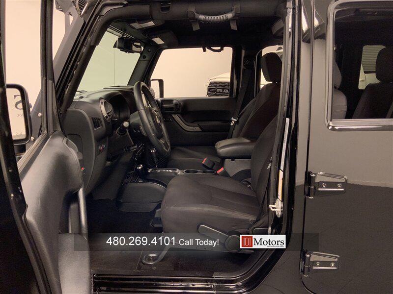 used 2015 Jeep Wrangler Unlimited car, priced at $19,901