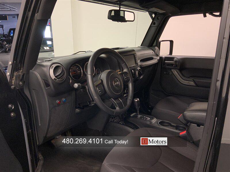 used 2015 Jeep Wrangler Unlimited car, priced at $19,901