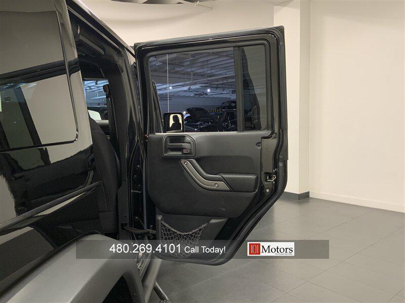 used 2015 Jeep Wrangler Unlimited car, priced at $19,901