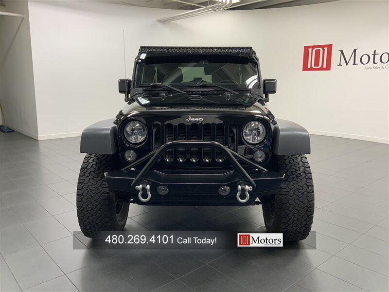 used 2015 Jeep Wrangler Unlimited car, priced at $19,901
