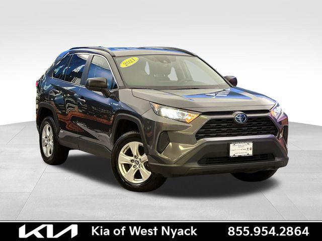 used 2021 Toyota RAV4 Hybrid car, priced at $27,663