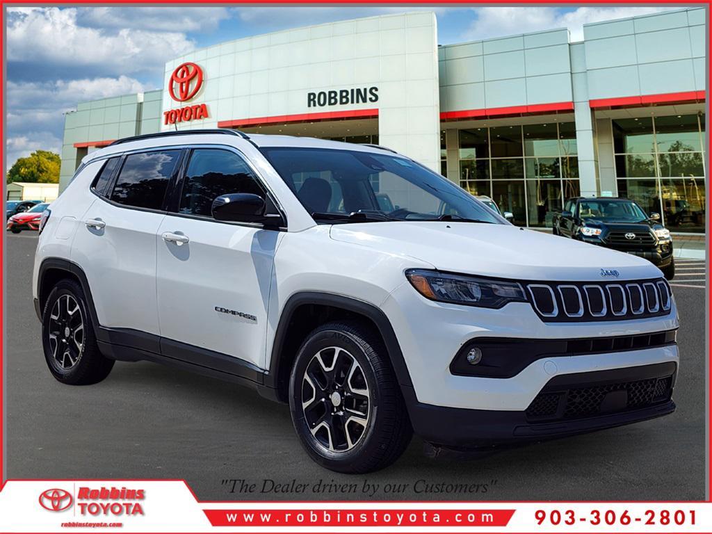 used 2022 Jeep Compass car, priced at $18,975