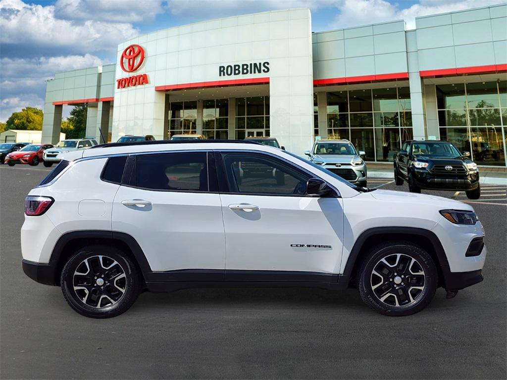 used 2022 Jeep Compass car, priced at $18,975