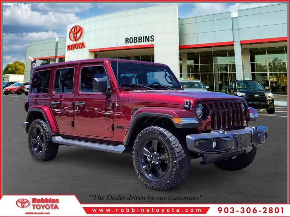 used 2021 Jeep Wrangler Unlimited car, priced at $34,612