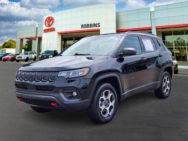 used 2022 Jeep Compass car, priced at $22,950