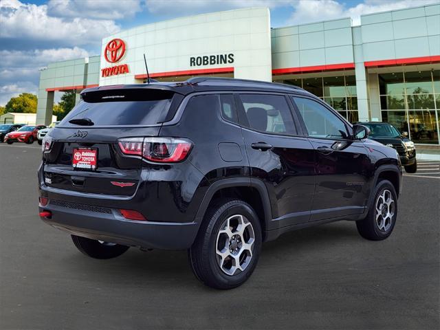 used 2022 Jeep Compass car, priced at $22,950