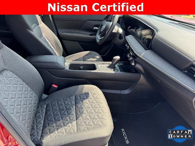 used 2025 Nissan Kicks car, priced at $24,648