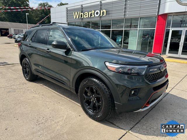 used 2022 Ford Explorer car, priced at $33,700