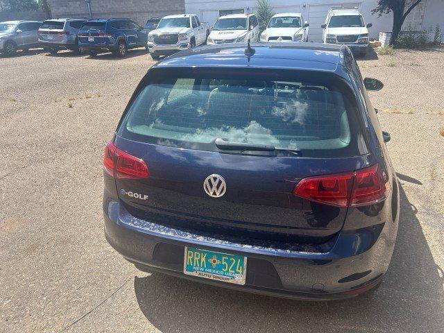 used 2016 Volkswagen e-Golf car, priced at $13,995