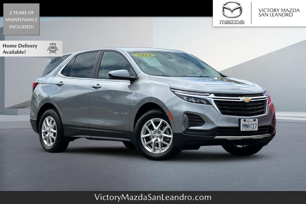 used 2024 Chevrolet Equinox car, priced at $27,399
