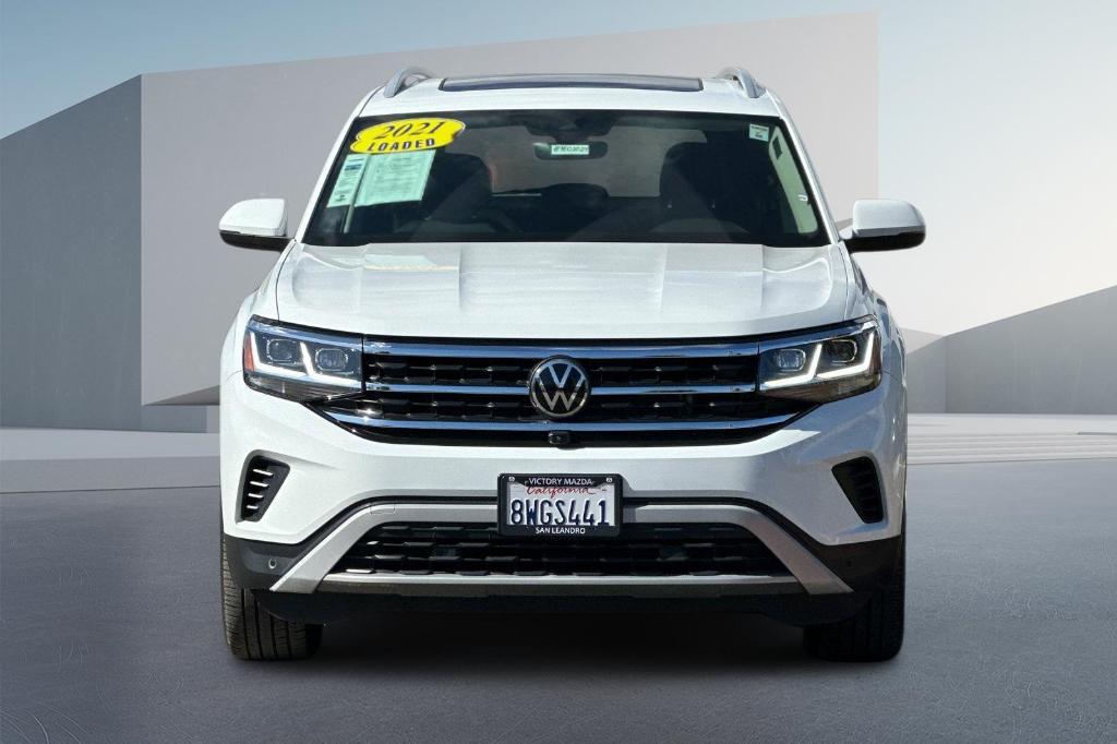 used 2021 Volkswagen Atlas car, priced at $33,888