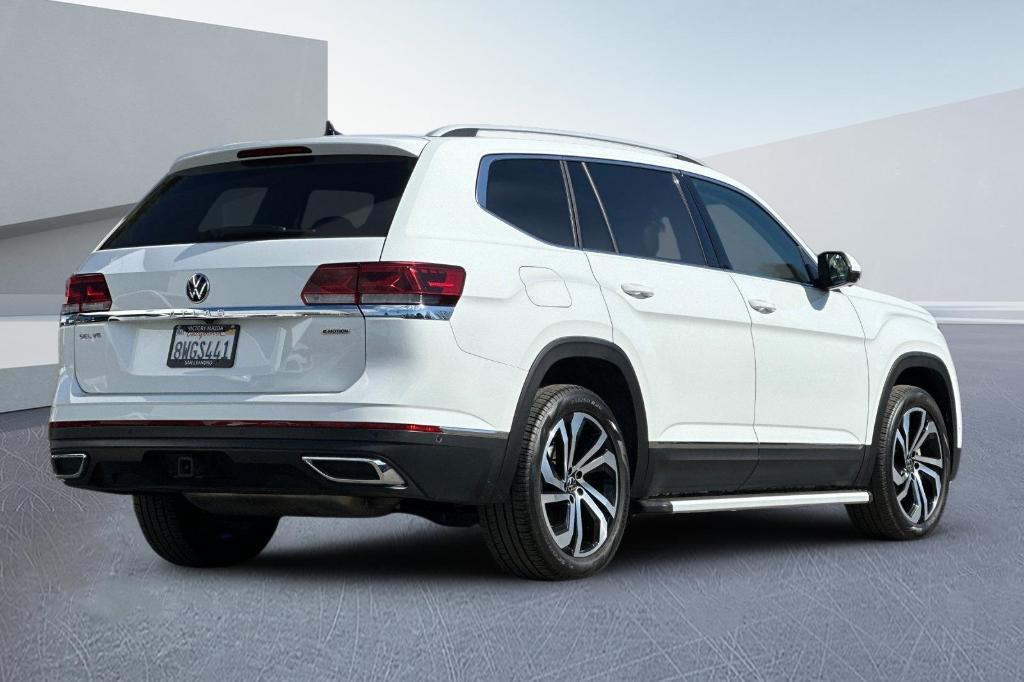 used 2021 Volkswagen Atlas car, priced at $33,888